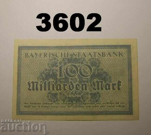 Μόναχο 100 δισεκατομμύρια μάρκα 1923 Γερμανία με τιμή € 3.50 | 6.85 BGN