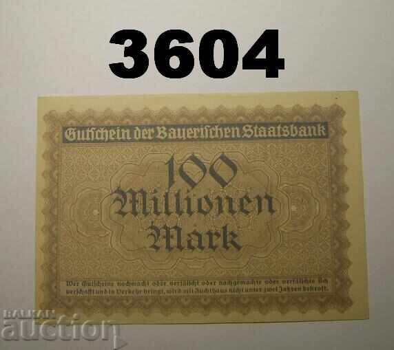 München 100 milioane marci 1923 Germania cu preț € 3.00 | 5.87 BGN