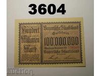 Μόναχο 100 εκατομμύρια μάρκα 1923 Γερμανία