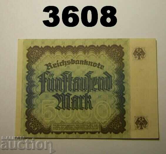Γερμανία 5000 μάρκα 1922 Βερολίνο με τιμή € 1.50 | 2.93 BGN