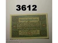 Германия 10 марки 1920 Берлин