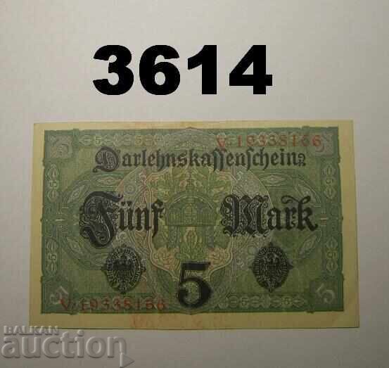 Γερμανία 5 μάρκα 1917 Βερολίνο με τιμή € 2.00 | 3.91 BGN