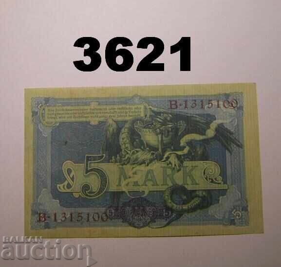 Germania 5 mărci 1904 Berlin cu preț € 8.00 | 15.65 BGN