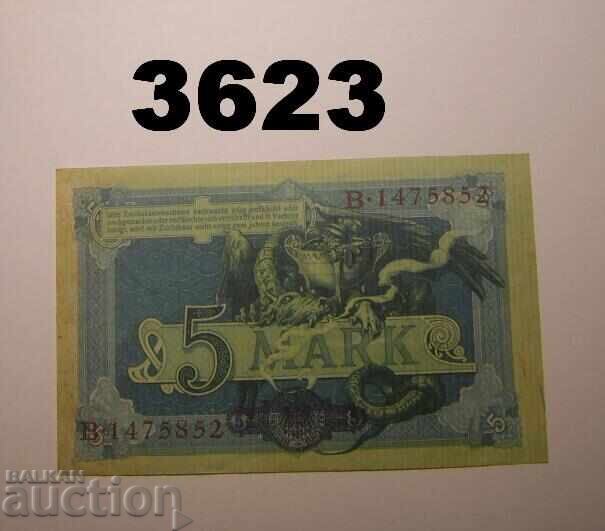 Germania 5 mărci 1904 Berlin cu preț € 8.00 | 15.65 BGN