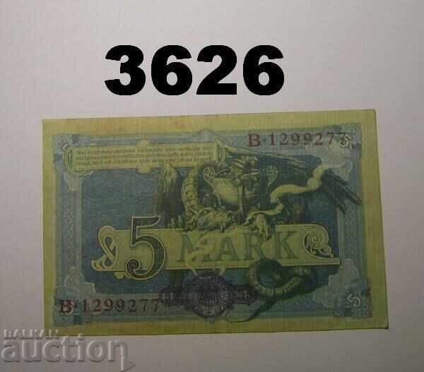 Germania 5 mărci 1904 Berlin cu preț € 3.00 | 5.87 BGN