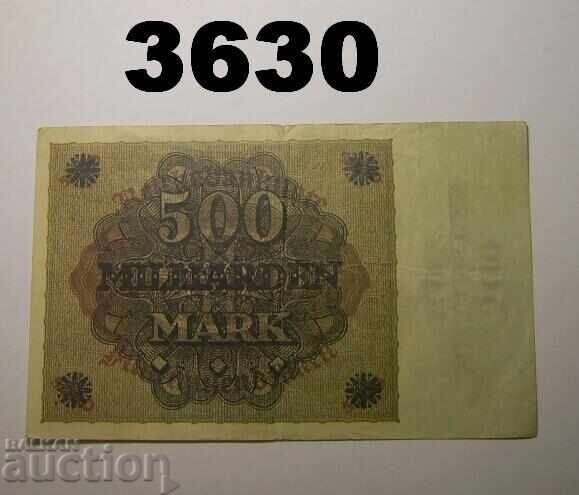 Weimar 500 miliarde mărci 1923 Germania cu preț € 35.00 | 68.45 BGN