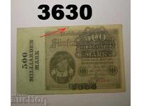 Weimar 500 miliarde mărci 1923 Germania