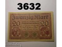 Germania 20 mărci 1918