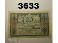 Γερμανία 20 μάρκα 1915