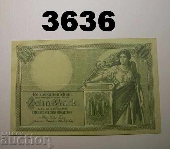 Germania 10 mărci 1906