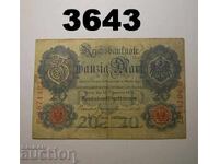 Germania 20 mărci 1909 Rară