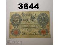 Germania 20 mărci 1910 Rară