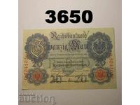 Германия 20 марки 1914