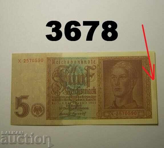 Germania 5 mărci 1942