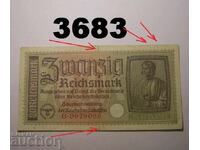 Γερμανία 20 μάρκα του Ράιχ 1939