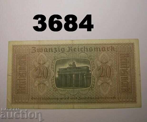 Γερμανία 20 μάρκα του Ράιχ 1939 με τιμή € 4.00 | 7.82 BGN