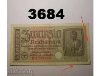 Γερμανία 20 μάρκα του Ράιχ 1939