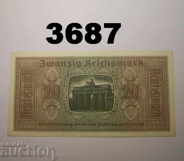 Germania 20 Reichsmark 1939 cu preț € 13.00 | 25.43 BGN
