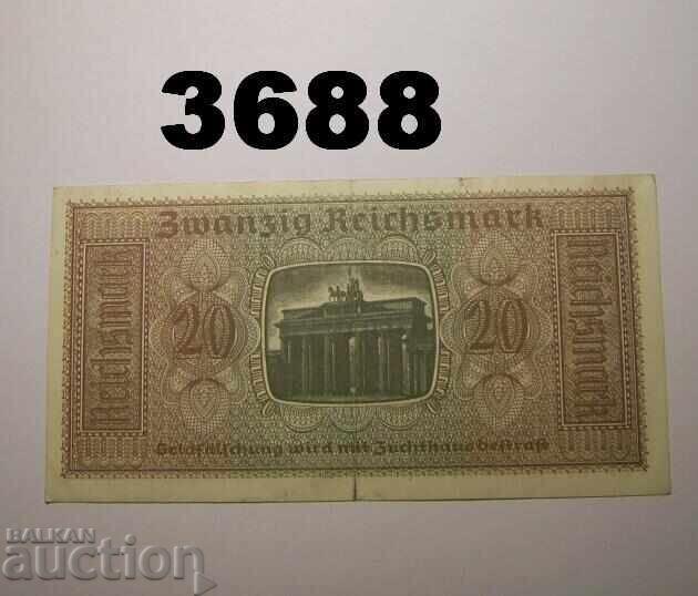 Γερμανία 20 μάρκα του Ράιχ 1939 με τιμή € 10.00 | 19.56 BGN