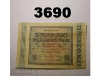 Germania 20 de miliarde de mărci în 1923