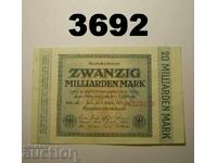 Germania 20 de miliarde de mărci în 1923