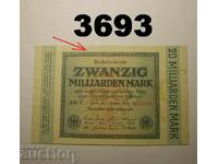 Γερμανία 20 δισεκατομμύρια μάρκα το 1923
