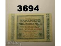 Germania 20 de miliarde de mărci în 1923