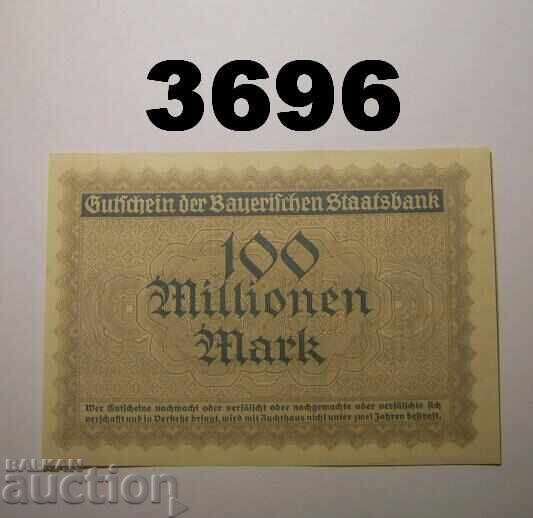 Γερμανία 100 εκατομμύρια μάρκα 1923 Staatsbank με τιμή € 5.00 | 9.78 BGN