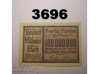 Germania 100 milioane mărci 1923 Staatsbank