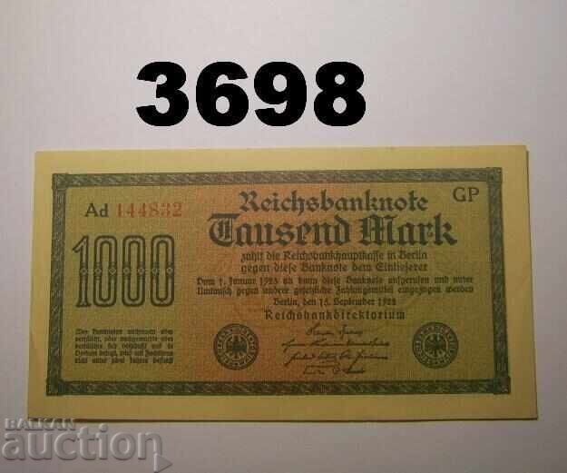 Γερμανία 1000 μάρκα 1922
