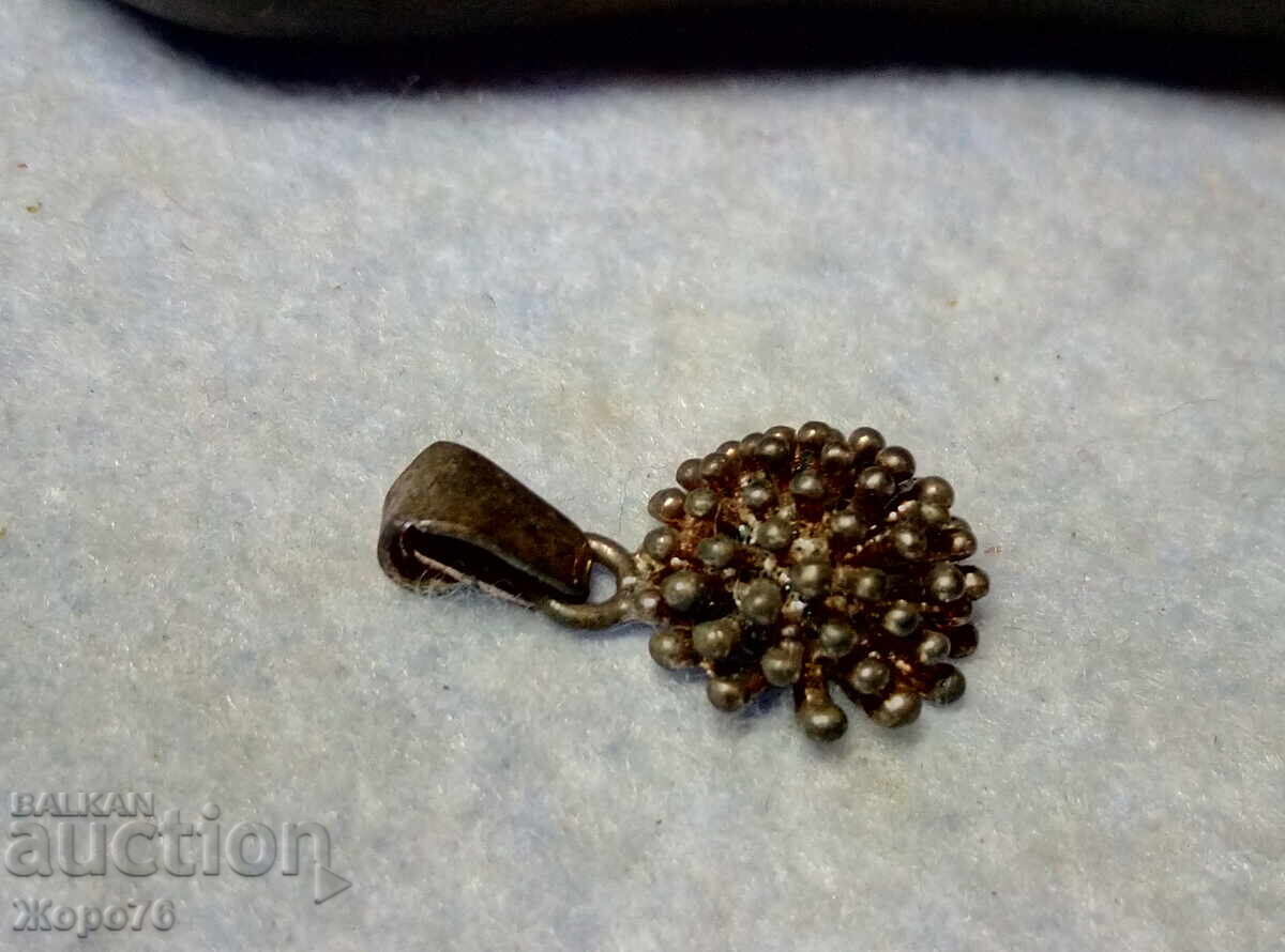 Δημοπρασία ΠΑΛΙΟ ΑΣΗΜΕΝΙΟ ΜΕΝΤΑΓΙΟΝ - ΣΚΑΝΤΖΟΧΟΙΡΟΣ Οξειδωμένο ΑΣΗΜΙ 925