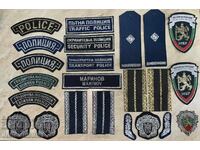 Лот Пагони,Емблеми,Нашивки—23 броя