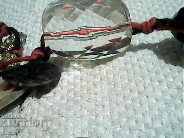 старо красиво марков колие сес естествени камъни - 6