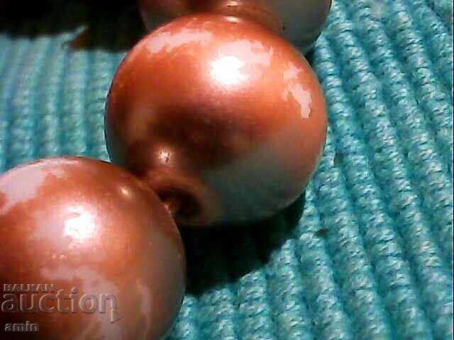 Licitație Colier perlat vechi și frumos, două rânduri, cu brățară asortată