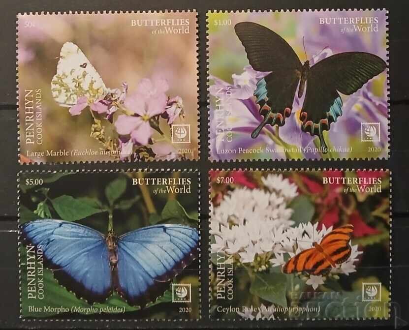 Perhun Island 2020 Fauna/Butterflies 13.50€ MNH
