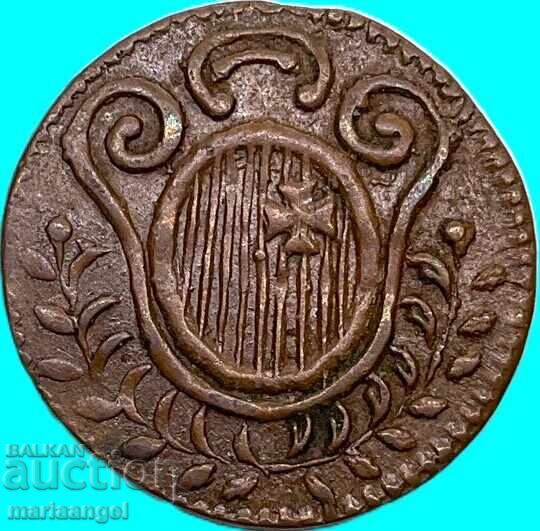 Elveția 1 rappen 1812 cantonul Schwyz confederația Helvetia - 7