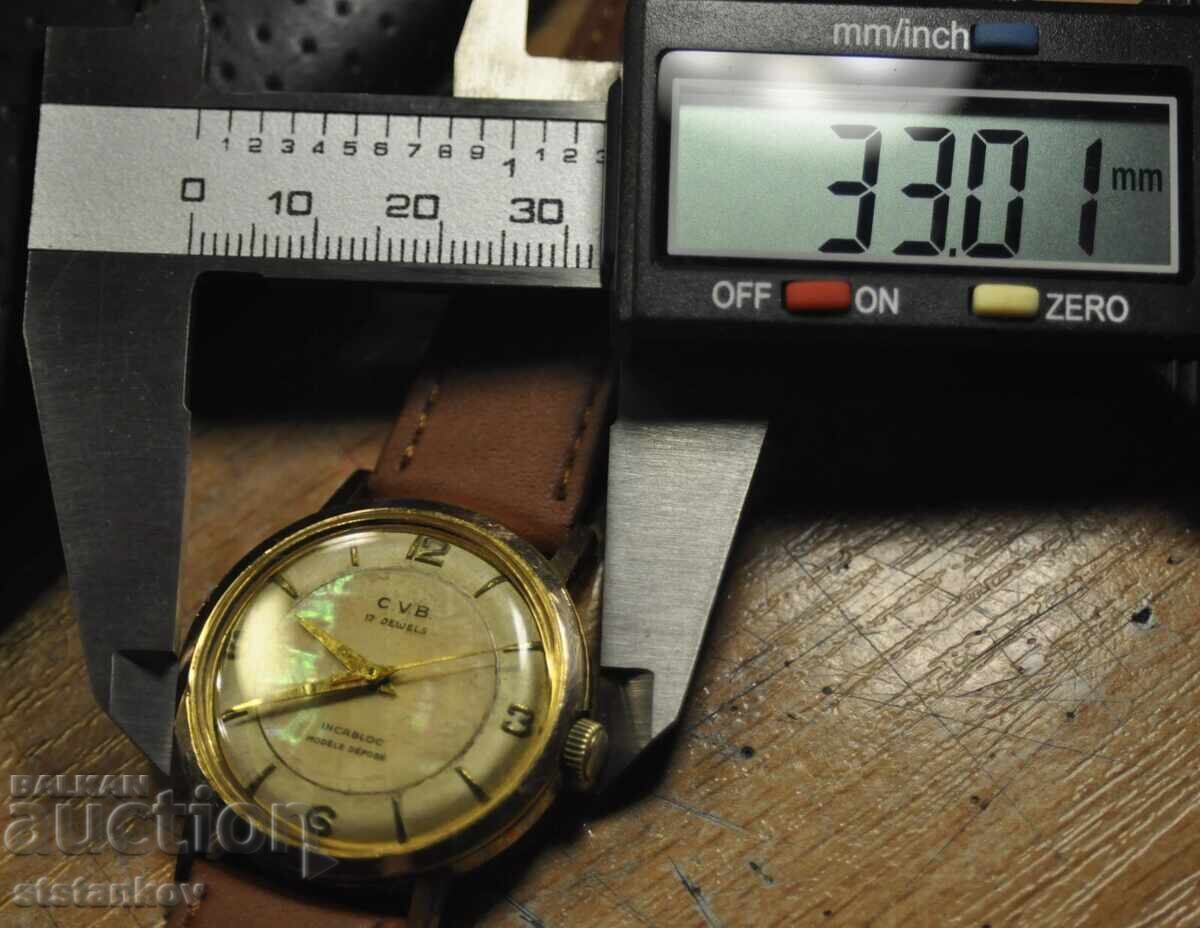 Livrarea "C.V.B." ~17J cal.ETA 939 Ceas elvețian, aproximativ 1951