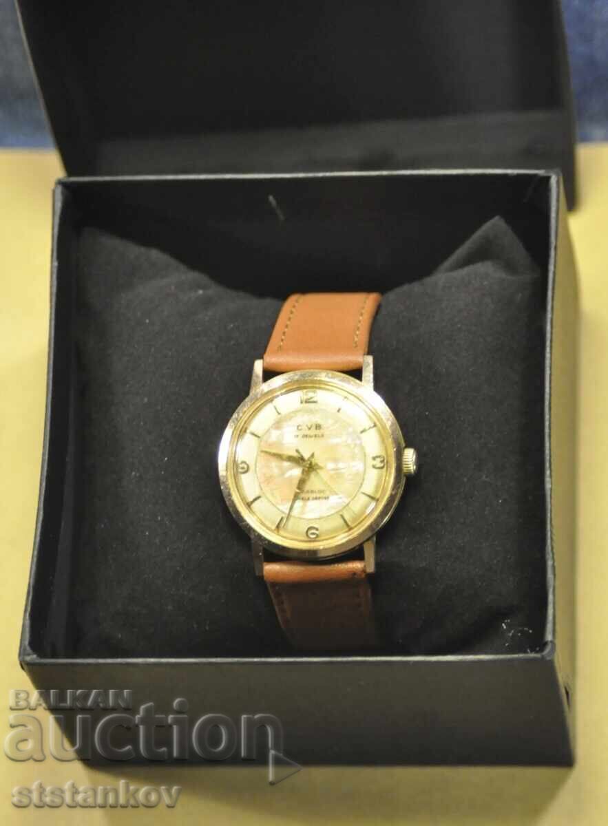 "C.V.B." ~17J cal.ETA 939 Ceas elvețian, aproximativ 1951 - 5