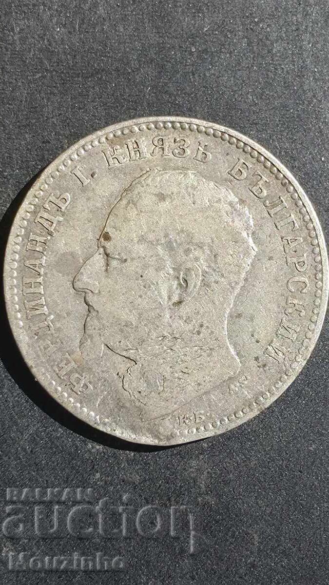 1 lev 1891 g. Knyazhestvo Bŭlgariya 12 με τιμή € 15.00 | 29.34 BGN