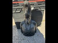 Стара масивна фигура статуетка от абанос
