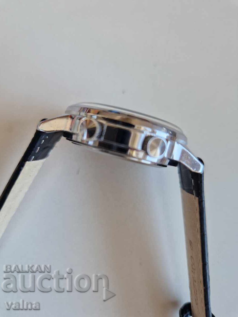 Παράδοση POLJOT Alarm; Poljot με ξυπνητήρι, cal 2612.1, ΕΣΣΔ, μαύρο καντράν!