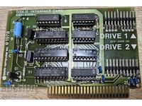 Original Apple II floppy controller for Pravetz 8 DISK II IC