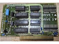 Ελεγκτής δισκέτας Apple II πρωτότυπος για Pravetz 8 DISK II IC