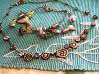 vintage necklace bracelet filigree