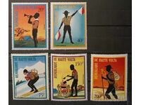 Burkina Faso/Volta Superioară 1973 Scouți MNH