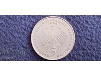 Германия 2 марки 1969 J юбилейна с масов тиражс
