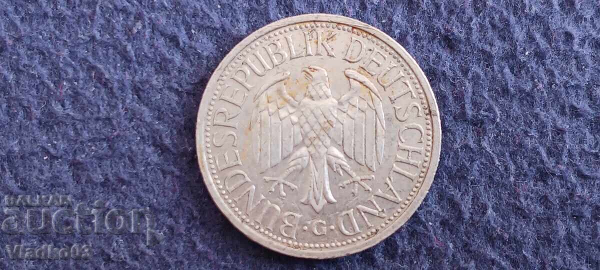 Γερμανία 1 μάρκο 1984 G με τιμή € 0.49 | 0.96 BGN