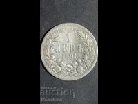 1 leu 1891 Principatul Bulgariei 15