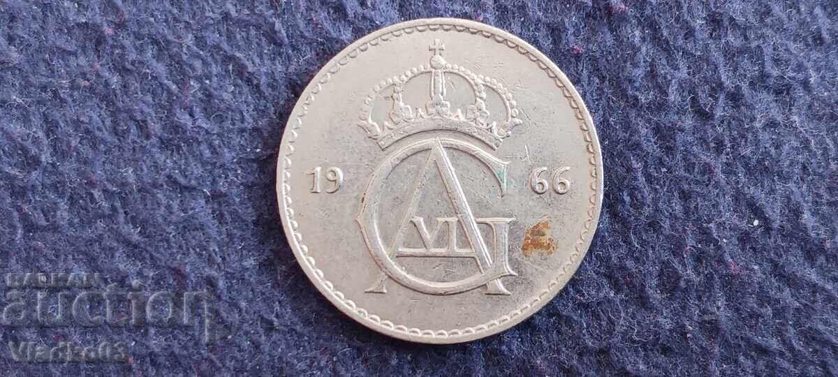 Suedia 50 öre 1966 cu preț € 0.29 | 0.57 BGN