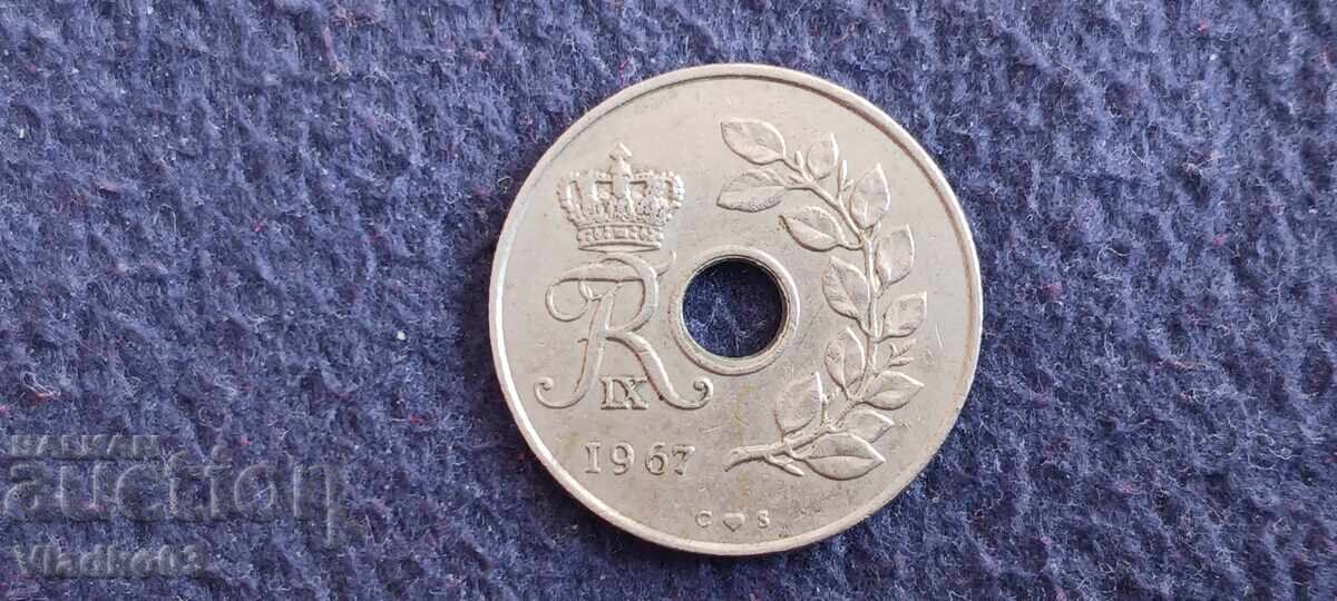 Δανία 25 öre 1967 με τιμή € 0.24 | 0.47 BGN